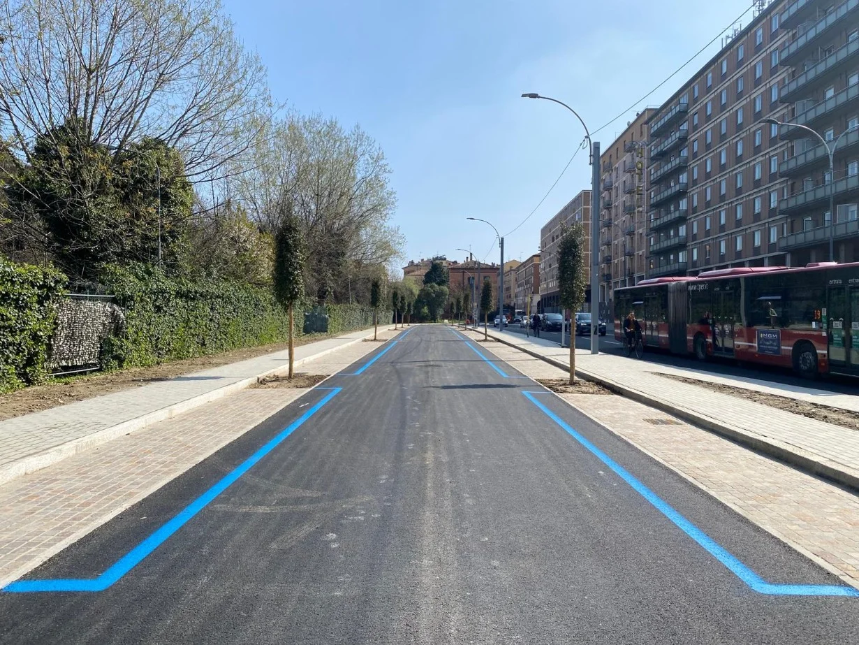 nuovi posti auto zona Ospedale Maggiore