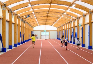 Pista di atletica indoor
