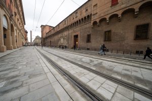 Via Ugo Bassi dopo i lavori