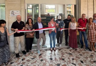 Immagine inaugurazione nuovo Emporio solidale in via San Rocco
